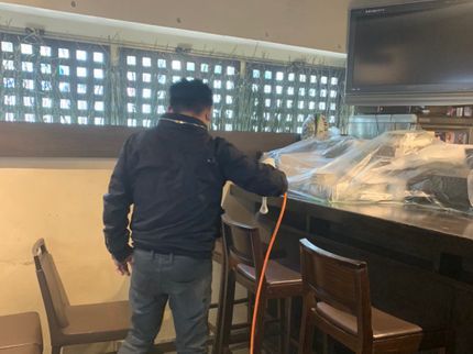 除菌抗菌の最新型光触媒技術施工「テラコート」の<年中無休>経験豊富なスタッフが親切丁寧に対応します!除菌抗菌施工も対応OK!の写真
