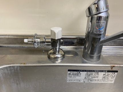 フリーワークスのお手持ちの食洗機の取り付けします。の写真