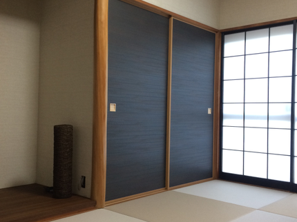 住宅メンテナンス ここちやのさいたま地域限定。張替え、建具、洋間に変更も承ります。マスク着用、損保加入で安心の写真