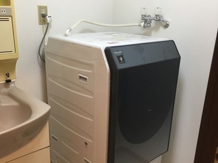 ライフサービス エコモリのお任せください。洗濯機セッティングします。の写真