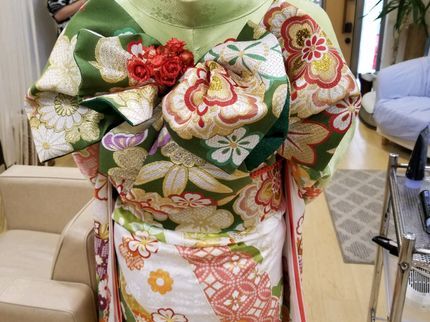 ドレスルームMasumiyaの【業歴20年以上!!】楽、動き易い、着崩れない、おしゃれな帯結び♪早朝から予約可の写真