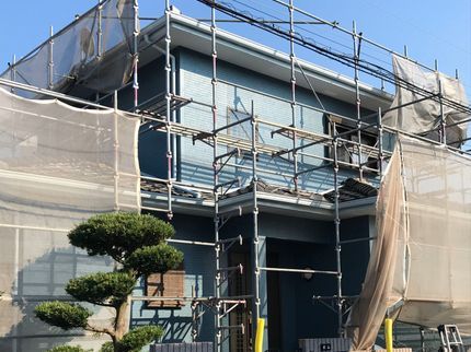 山口商会の住宅、店舗等の外壁塗装、屋根塗装。一期一会。 お客様との出会いを大切に。の写真