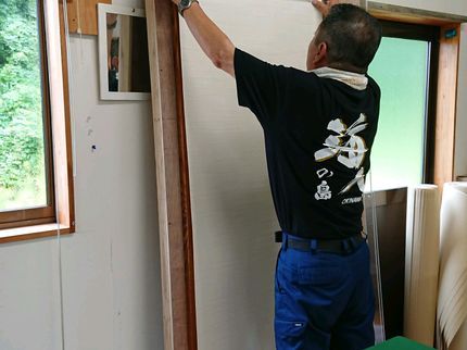 張替本舗 金沢屋 石岡店の【ふすまの張替え】地域密着型 地元の職人が心を込めての写真