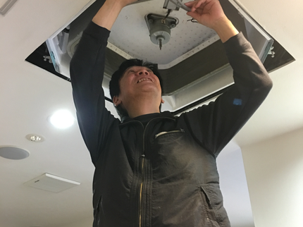 ハルクリーンテックの【保険加入】業界歴7年以上!非喫煙者が伺います。埋め込みエアコンの写真