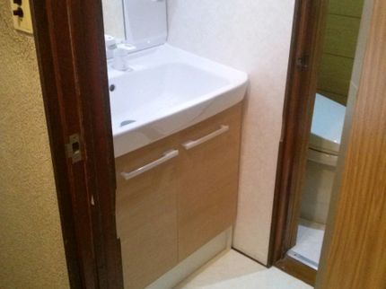 水道リペアGの神奈川県内洗面水栓蛇口交換ご予約お待ちしております。手持ち水栓蛇口も大歓迎の写真