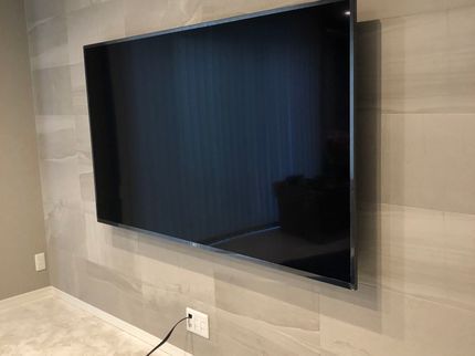 ベスト・クリーニングの壁掛けテレビ工事 激安!量販店の約半額 戸建てのお客様 大半が工事可能です<関西の写真