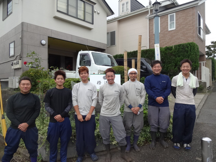 株式会社 椿造園の横浜市発★狭山市発★1本から大型案件までお受けいたします★リピーター続出中です☆の写真