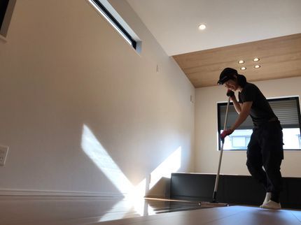 メイプル社Webマーケット店のフロアコーティング<愛知県実績No.1!>きれいが気持ちいい安心安全宣言の写真