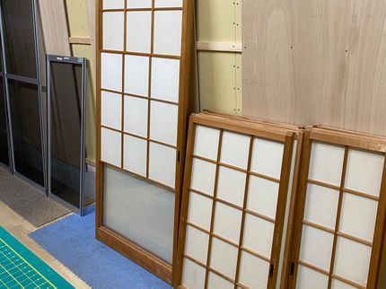 アイデンテック/張替工房佐竹のUVカット率99%!水拭きOK!ペットにも対応! ★プラスチック障子で張替え★の写真