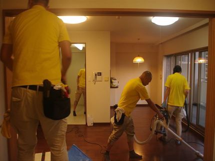 横浜店&川崎店 【おそうじマスターズ 】の全体ハウスクリーニング(居住中)の写真