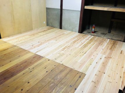 道しるべの現役大工が格安でフローリング張り替えを行います!の写真