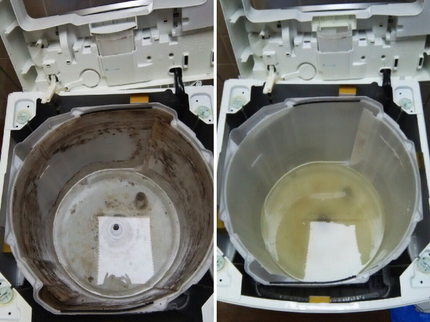 おそうじマンの経験豊富♬汚れ一掃♬ 爽快☆洗濯機分解洗浄の写真