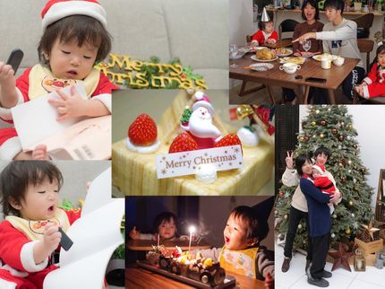 MEDIALABのちびっこサンタさんの撮影いたします!の写真