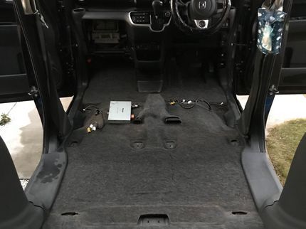 Hall工房の車内清掃(ルームクリーニング)の写真