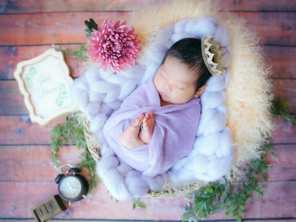 優小屋の生後21日までの赤ちゃん*ニューボーン撮影*の写真