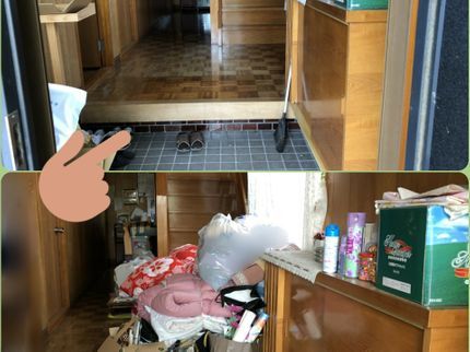 いっしょに片付けサービスのそれぞれのモノに思い入れがある。そんな事を考えモノを大切にして遺品整理していますの写真