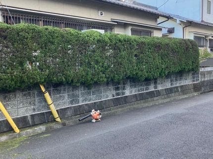 小松造園の伸びてしまっても大丈夫!植え込み、生垣キレイそして早く仕上げます!の写真