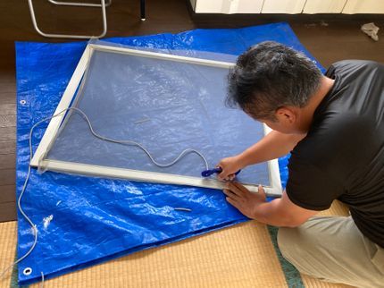 TopBizの地域密着の張り替え専門【網戸張替え】の写真