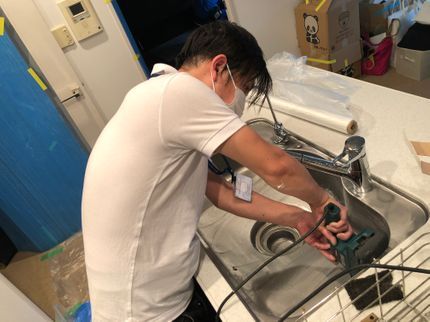 N.K.Sサ-ビスの【今ならエプロン内部•鏡の鱗フッ素コ—ティングをさせて頂きます】クレカ•ペイペイの写真