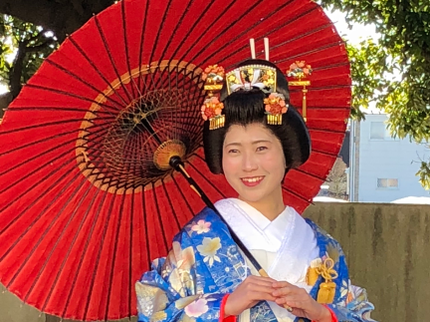 出張着付け レンタル着物 もろおかの《経験33年》私が責任を持ってお着付け致します。着付け教室も行なっています。の写真
