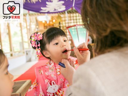 フジタ写真館・フジタビデオの【七五三撮影】いつも通りのヒトコマを残します☆みんなで楽しくハイチーズ♪の写真