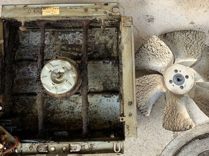 ロトウィッシュの●換気扇本体のみの作業です●の写真