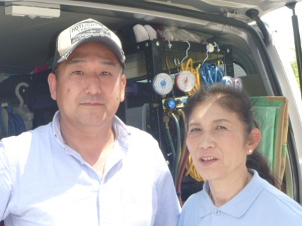 Mobile(モバイル)の〈夫婦でお伺い〉強力洗浄でピカピカ の写真