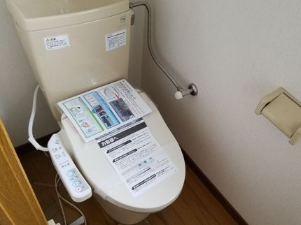 有限会社アイオー浄化槽の≪創業20年!≫温水洗浄便座取り付けサービスの写真