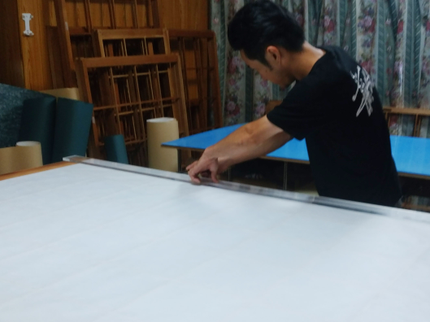 金沢屋 広島安芸店の<1年間保証>障子の張替え 強化紙 女性スタッフ指定OKの写真