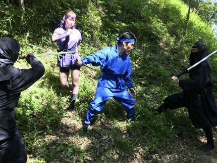 忍者アクションパフォーマンスの【お子様から大人の方まで楽しめる忍者ショー!】年中無休!対応地域外もご相談OK◎の写真