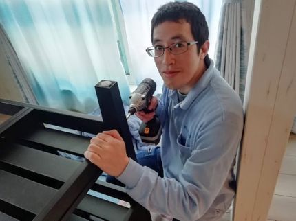 外出・便利屋1KFの初めてご利用の方は是非当社を。通販購入後、組立途中大歓迎!の写真