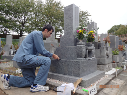 墓石クリーニング お墓参り代行 一心のお墓参り代行【愛知県全域と静岡県湖西市を対応しています】の写真