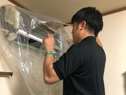 エアコン大将の【繁忙期直前割引!】1台6,900円!口コミ投稿で檜の香り抗菌1000円割引!の写真