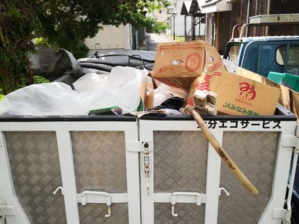 岩尾造園╱大分エコサービスの【不用品の回収】 親切丁寧に対応させて頂きます。まずはご相談ください!の写真