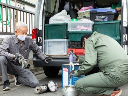 フレックス株式会社の完全駆除!殺菌消毒まで完璧にやります!害獣駆除はフレックスへお任せ下さい!の写真