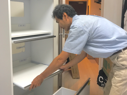 健康サロン セルフアップの【大工経験豊富】家具の組み立て以外にも様々な設置組み立てのご要望のご相談承りますの写真