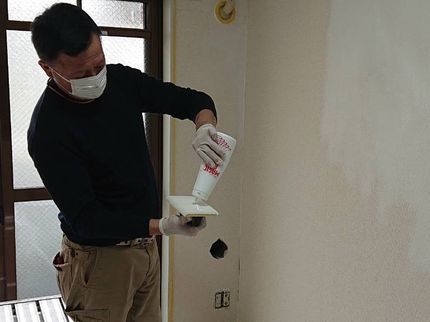E部屋工房名古屋店の【E部屋工房名古屋店】クロスケア(塗壁)の写真