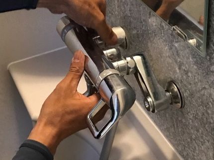 グッドラボの浴室 蛇口交換作業の写真