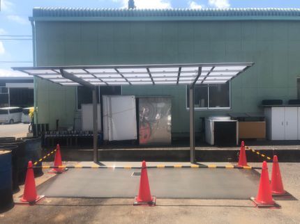 株式会社RiBERAの必ず自社スタッフが対応いたします。安心してお任せください!カーポート設置の写真