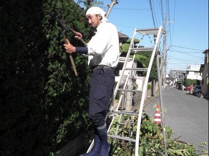 株式会社 緑家の【業界歴10年以上】優秀技能者表彰されたベテラン庭師にお任せください!の写真