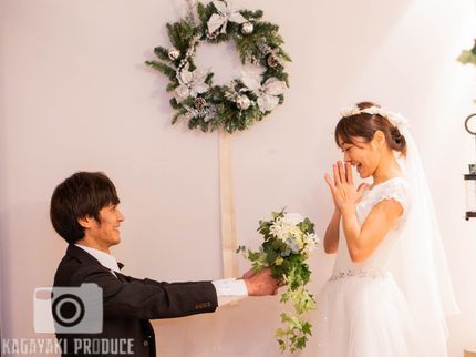 輝きプロデュースの< 結婚式の撮影は3500組以上!>輝く瞬間&自然な表情を撮影いたします!の写真