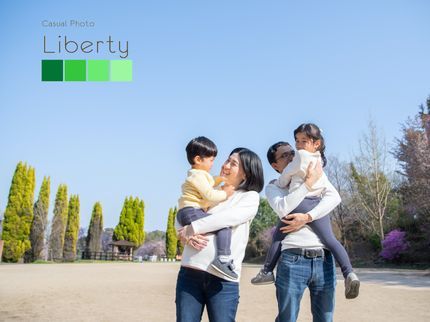 Casual Photo Libertyの《2020は新価格で撮影!土日祝も¥12000!》2Lプリントプレゼント!の写真