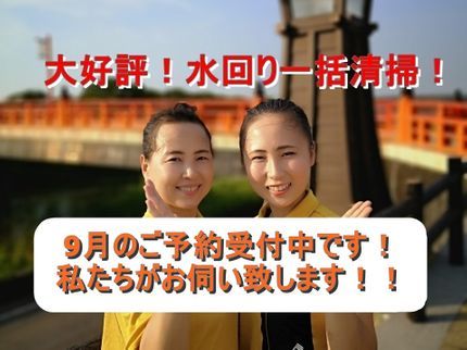 ジョイサービスの安心!プロの女性作業確約です!愛知、岐阜水回り一括清掃!口コミ評価全国第1位!!の写真