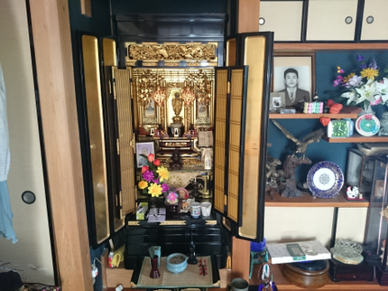 お墓参り代行 四恩堂の仏壇掃除・仏具磨きの写真