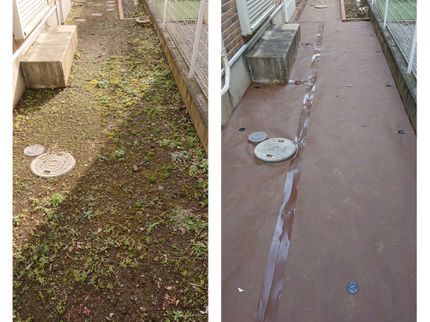 活緑の【活緑】防草シート工事☆一級造園技能士にお任せを!合わせて砂利敷きも承ります!の写真