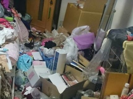 わんぱく お掃除隊の安心の女性スタッフ同伴 ゴミ回収 ハウスクリーニング 現場見積りも無料です。の写真