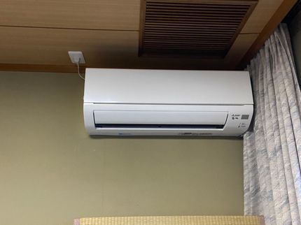 Replusホームのエアコン取り付け工事の写真