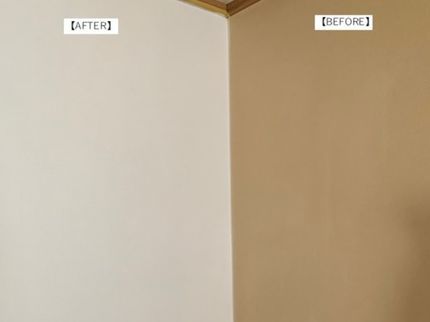 E部屋工房名古屋店の【E部屋工房名古屋店】クロスケア(塗壁)特殊な塗料で臭いもありません 廃棄物ゼロの写真