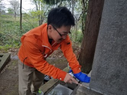 ピエールアコテの【すべて手洗い】石材洗浄のプロが石本来の輝きを取り戻します!の写真