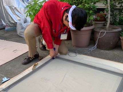 あなたのお悩み解決します! 便利屋ひつじ堂の★この機会に網戸の張替えはいかがですか?★作業だけでなく接客もご満足頂けます♪の写真